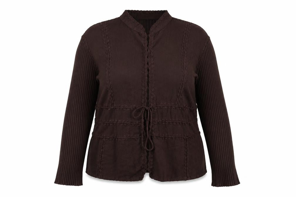 Klass Womens Brown   Cardigan Jumper Size 2XL