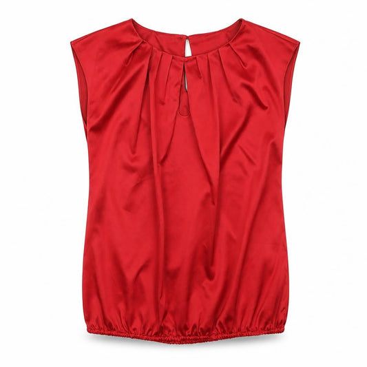 Et Vous Womens Red   Tunic Tank Size 8