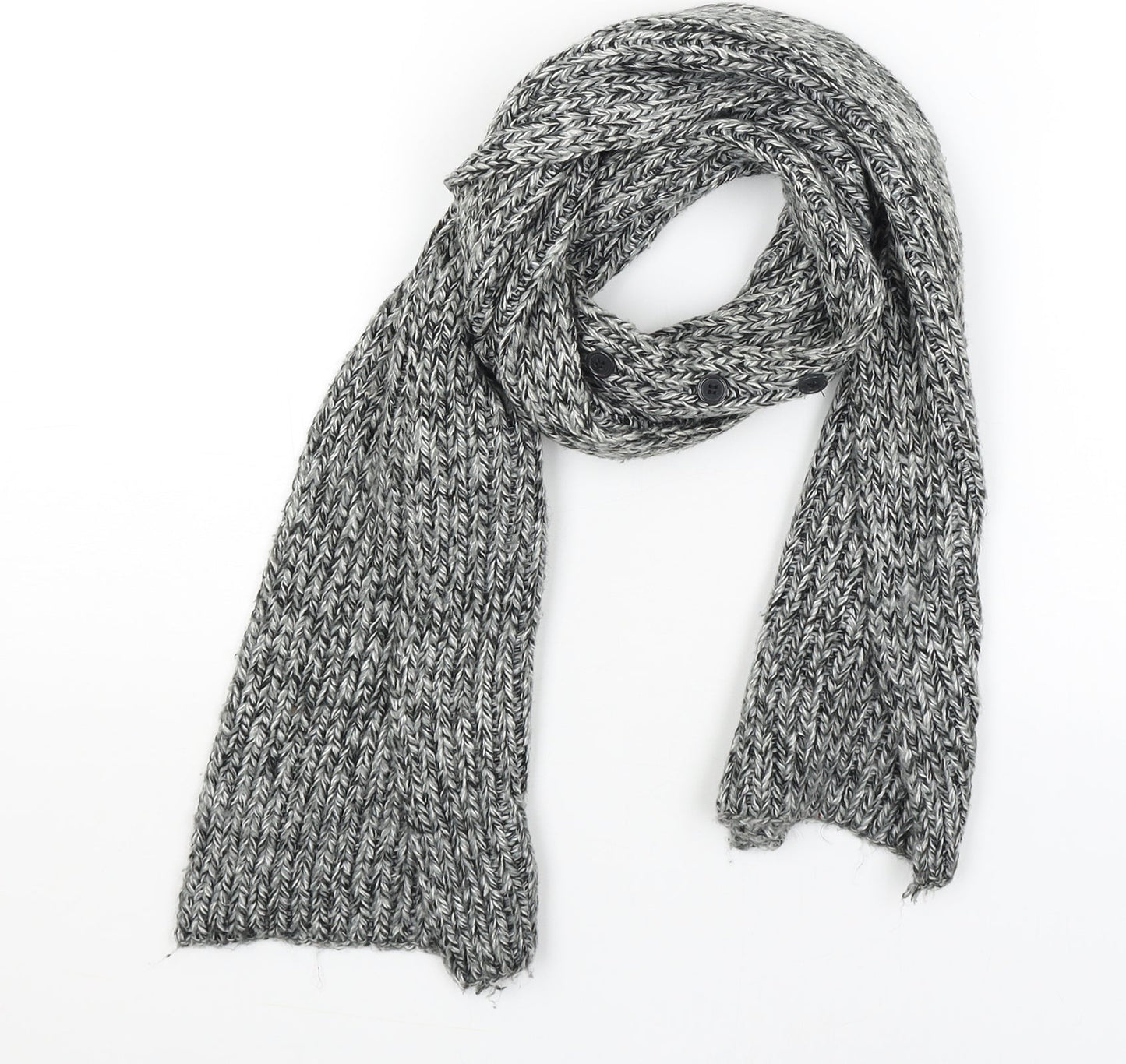 Preworn Womens Grey    Scarf
