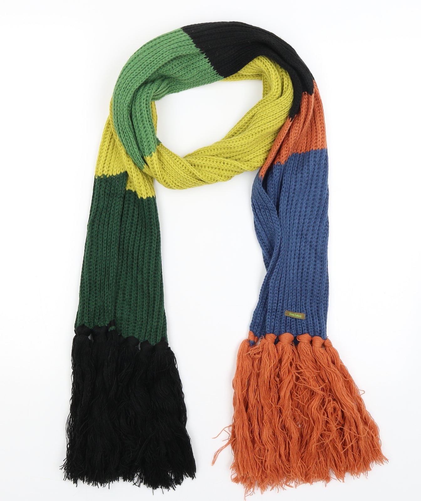 Urban Culture Unisex Multicoloured Striped   Scarf