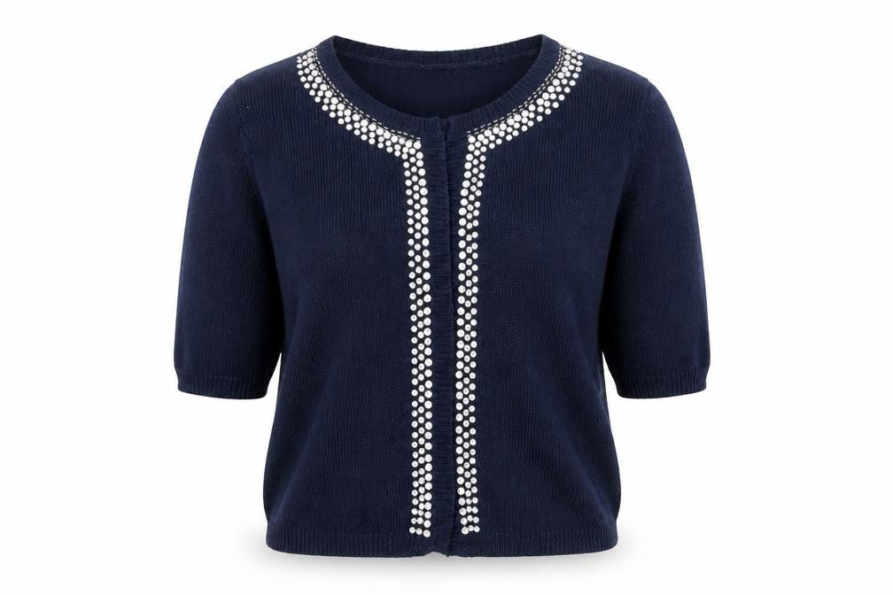 NEXT Womens Blue   Wrap Jumper Size 12