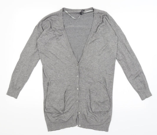 Atmosphere Womens Grey   Cardigan Jumper Size 10