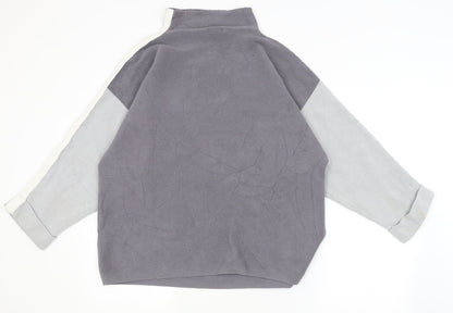 Preloved M&Co Womens Grey   Pullover Jumper Size 16 - Back