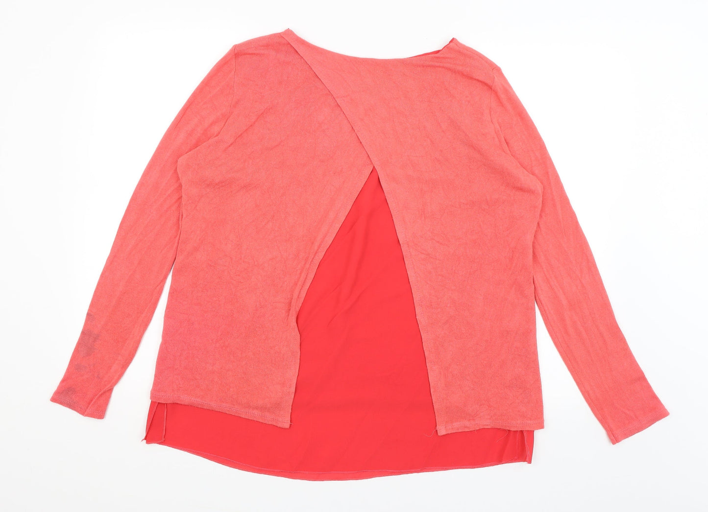 Preworn Womens Red   Pullover Jumper Size L