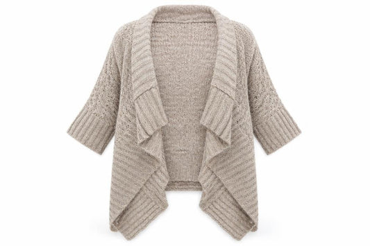 New Look Womens Brown   Wrap Jumper Size 10