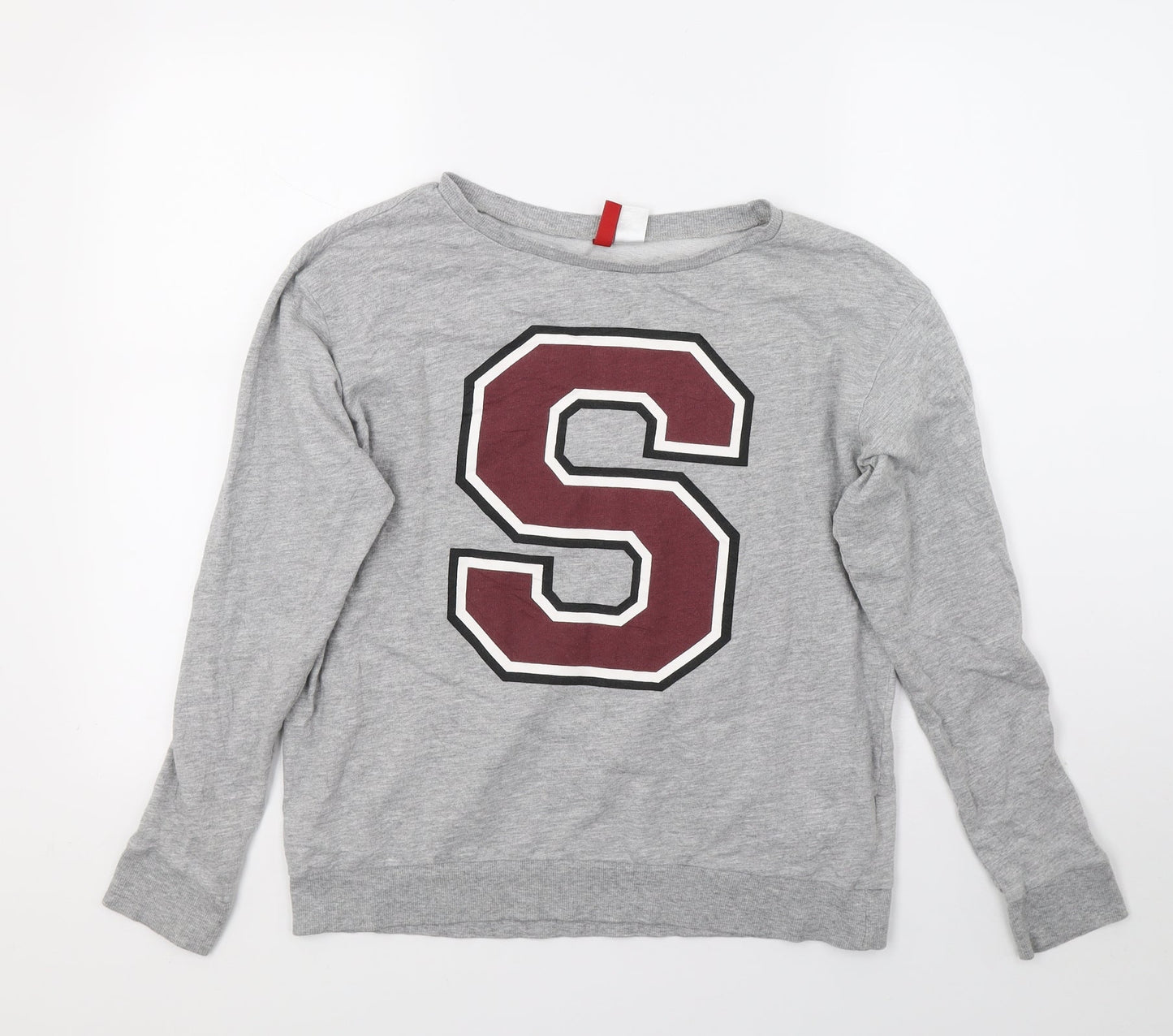 H&M Womens Grey   Pullover Jumper Size XS