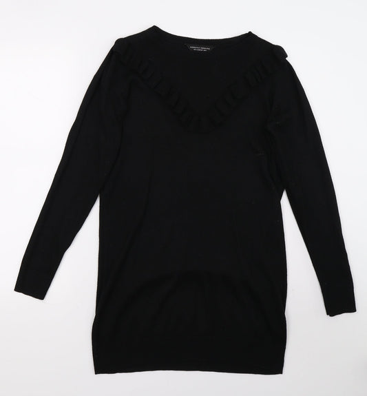 Dorothy Perkins Womens Black   Pullover Jumper Size 8