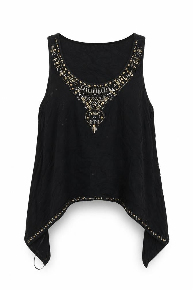 F&F Womens Black   Basic Blouse Size 16