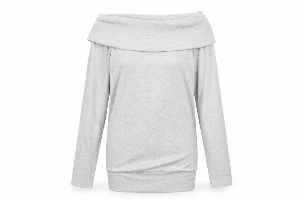 Baluoke Womens Grey   Pullover Jumper Size M