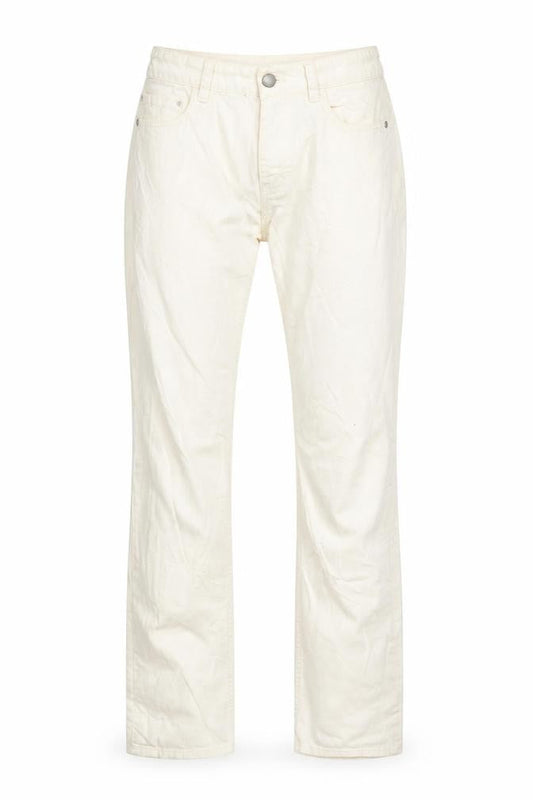 FC Jeans Womens Ivory   Straight Jeans Size 10 L29 in