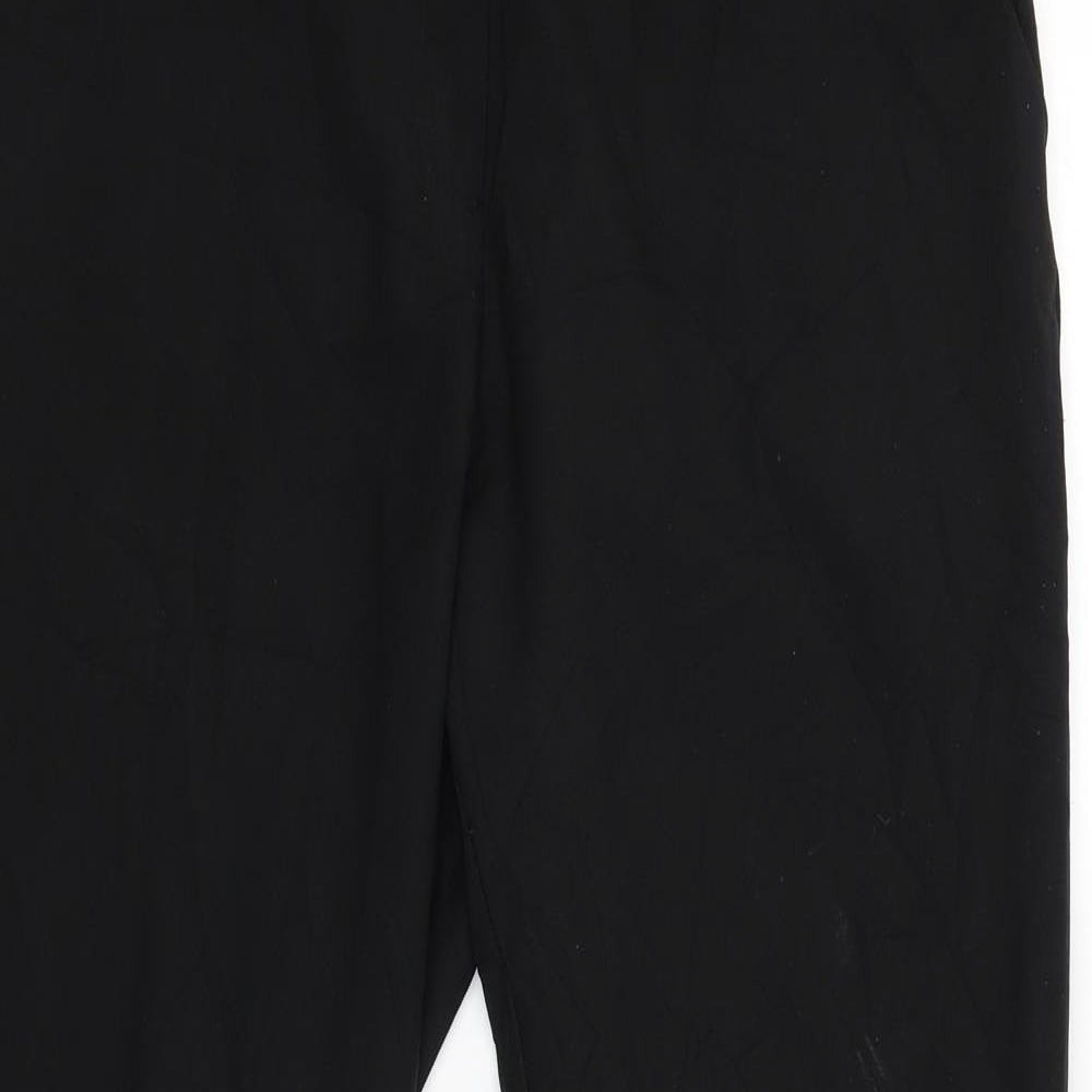 ASOS Womens Black   Trousers  Size 12 L27 in