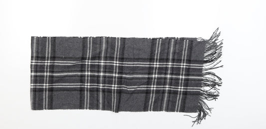 Preworn Womens Black Check   Scarf