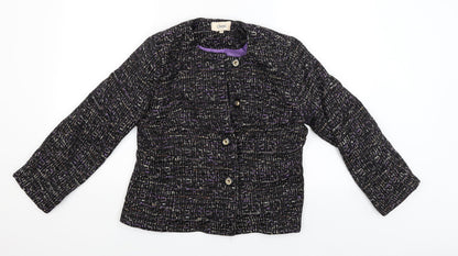 Classics Womens Black   Jacket  Size 12