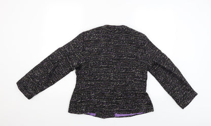 Classics Womens Black   Jacket  Size 12