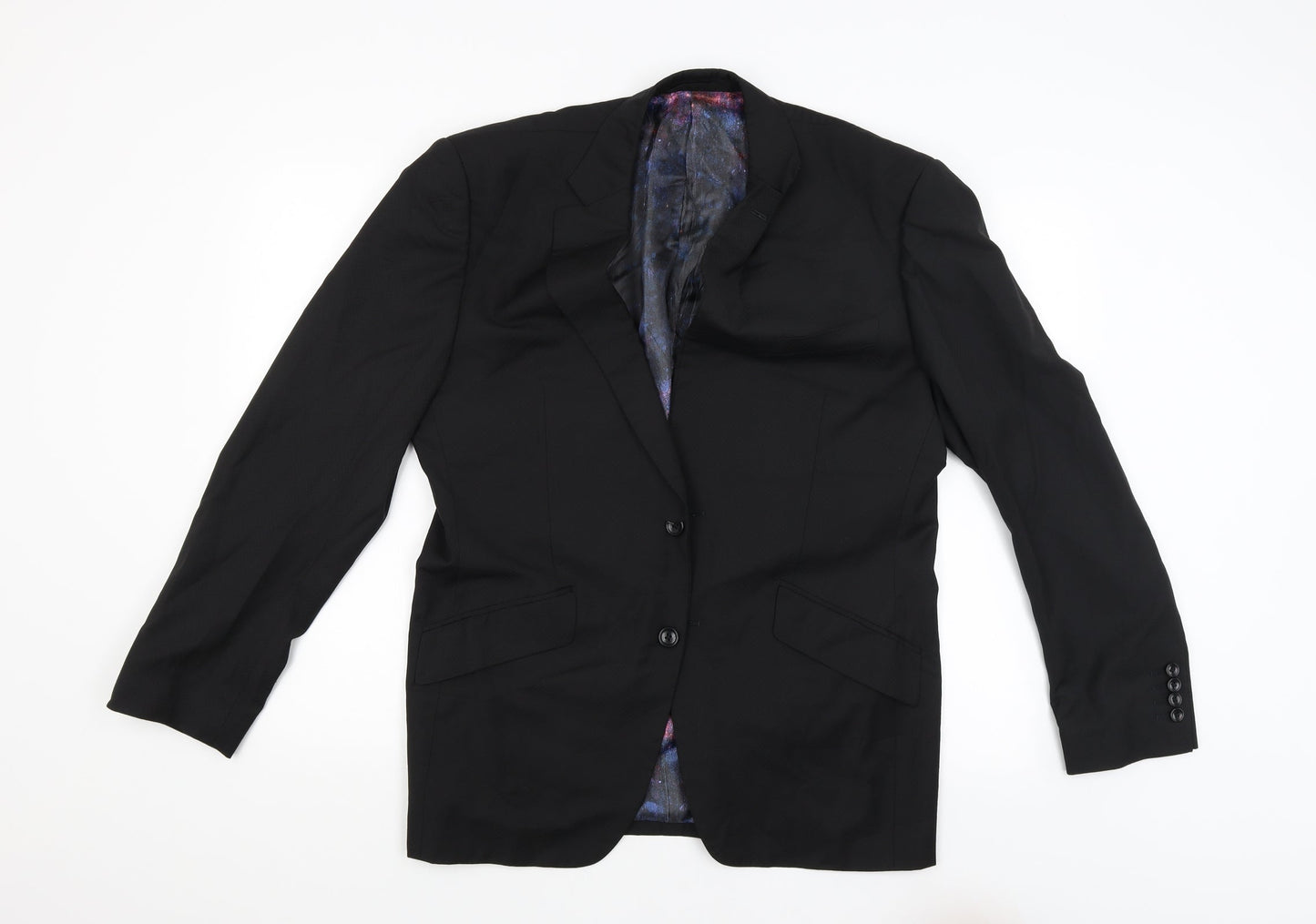 Harris&Howard Mens Black   Jacket Blazer Size 42