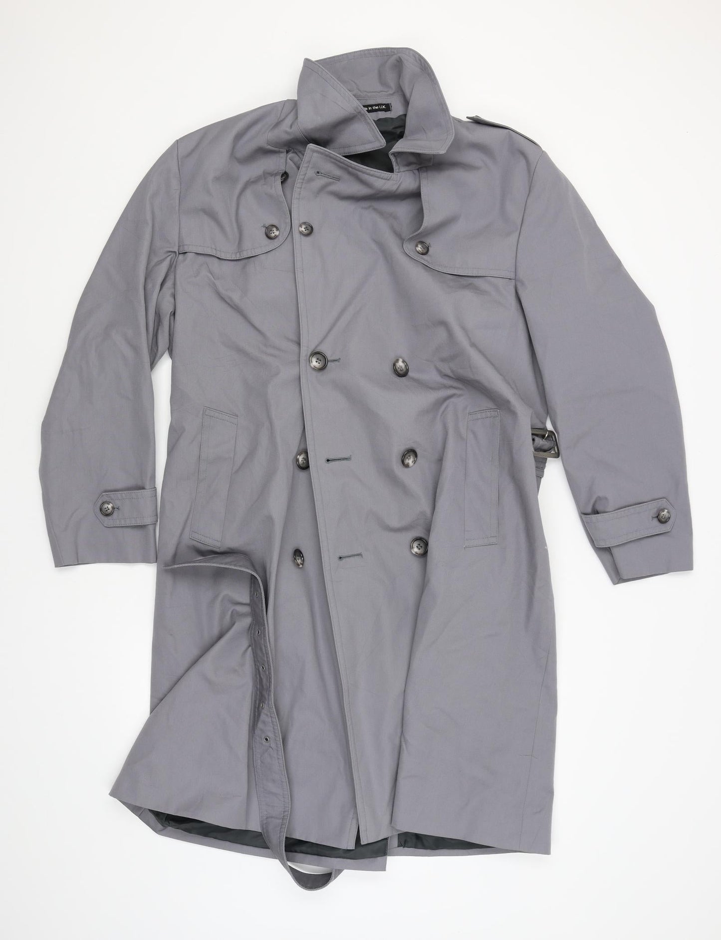 ST MICHAEL Womens Grey   Jacket Coat Size 42