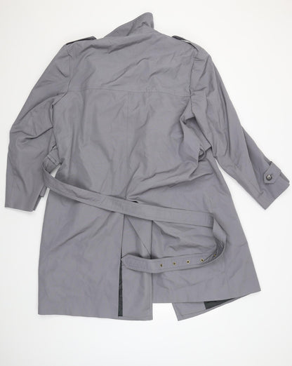 St Michael Womens Grey Jacket Coat Size 42