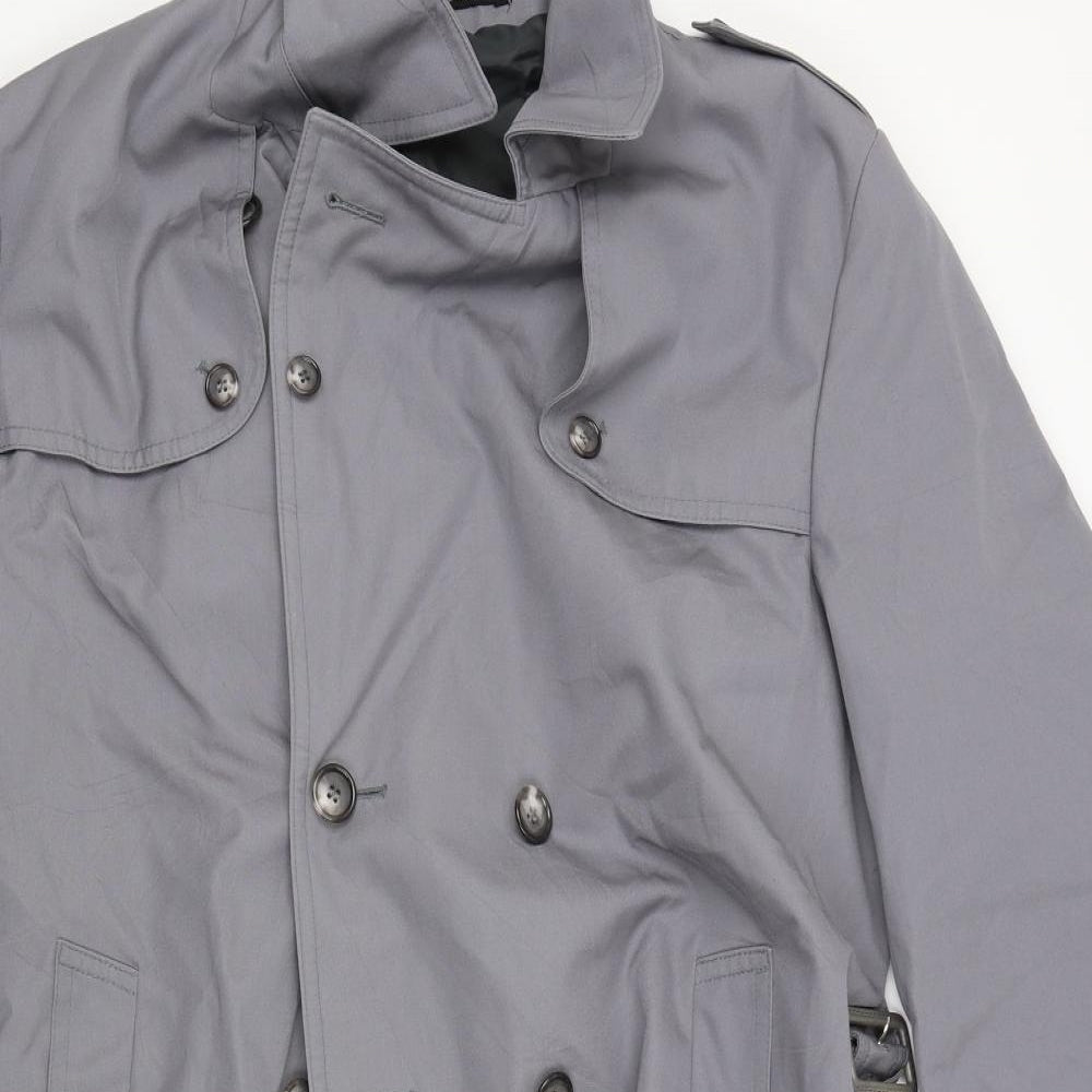 ST MICHAEL Womens Grey   Jacket Coat Size 42