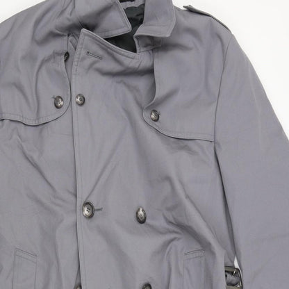 St Michael Womens Grey Jacket Coat Size 42