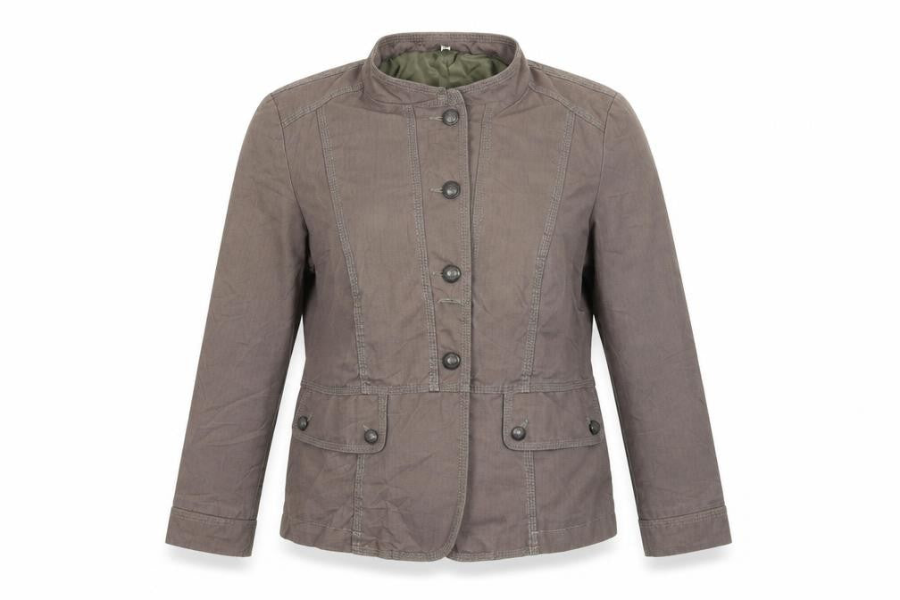 M&Co Womens Grey   Jacket Coat Size 14