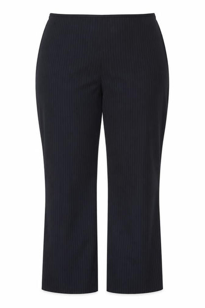 Next Womens Blue Striped  Dress Pants Trousers Size 16 L29 in