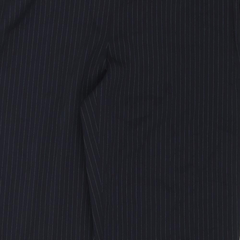 NEXT Womens Blue Striped  Dress Pants Trousers Size 16 L29 in