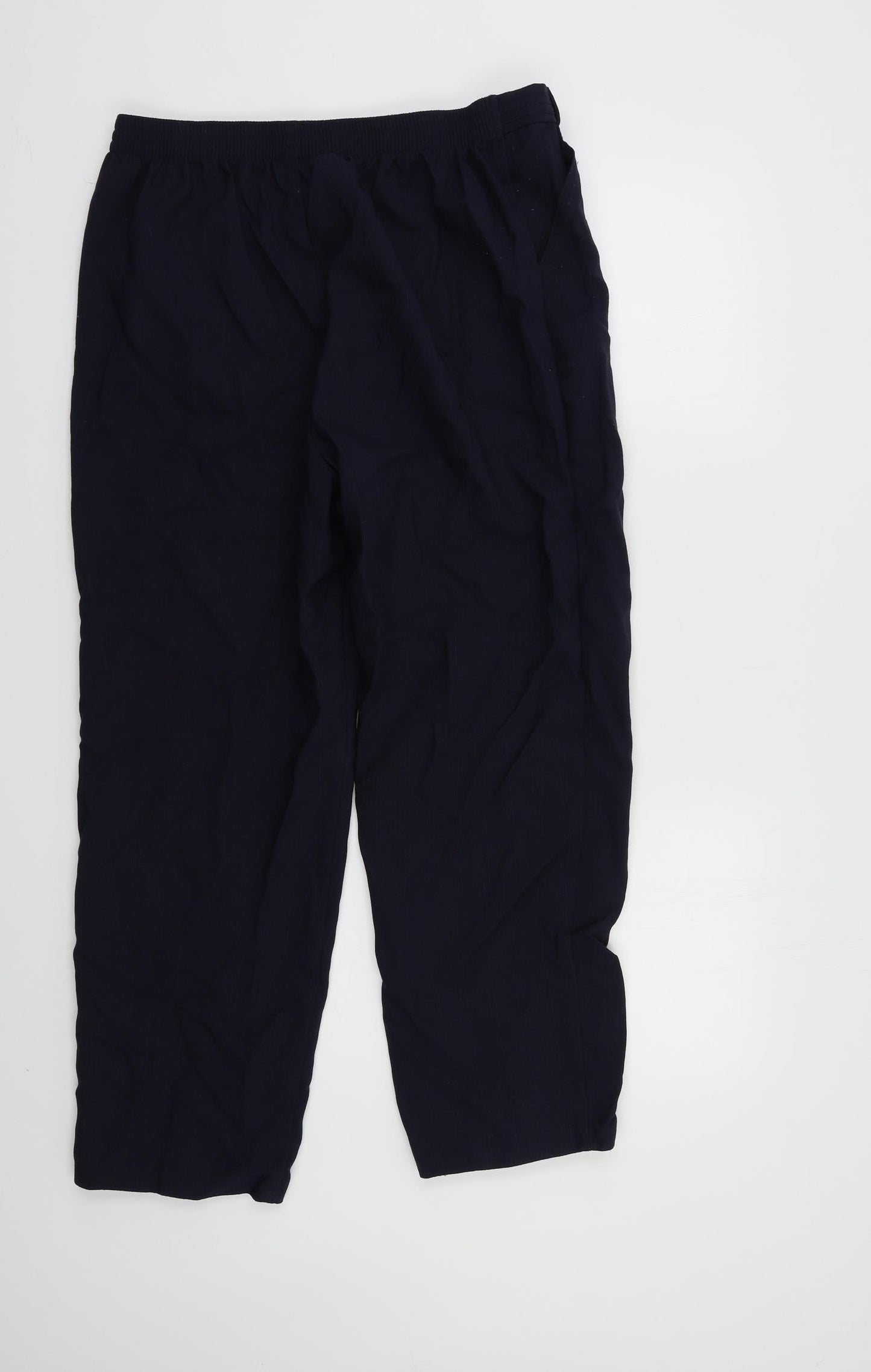 M&S Womens Blue   Trousers  Size 16 L25 in