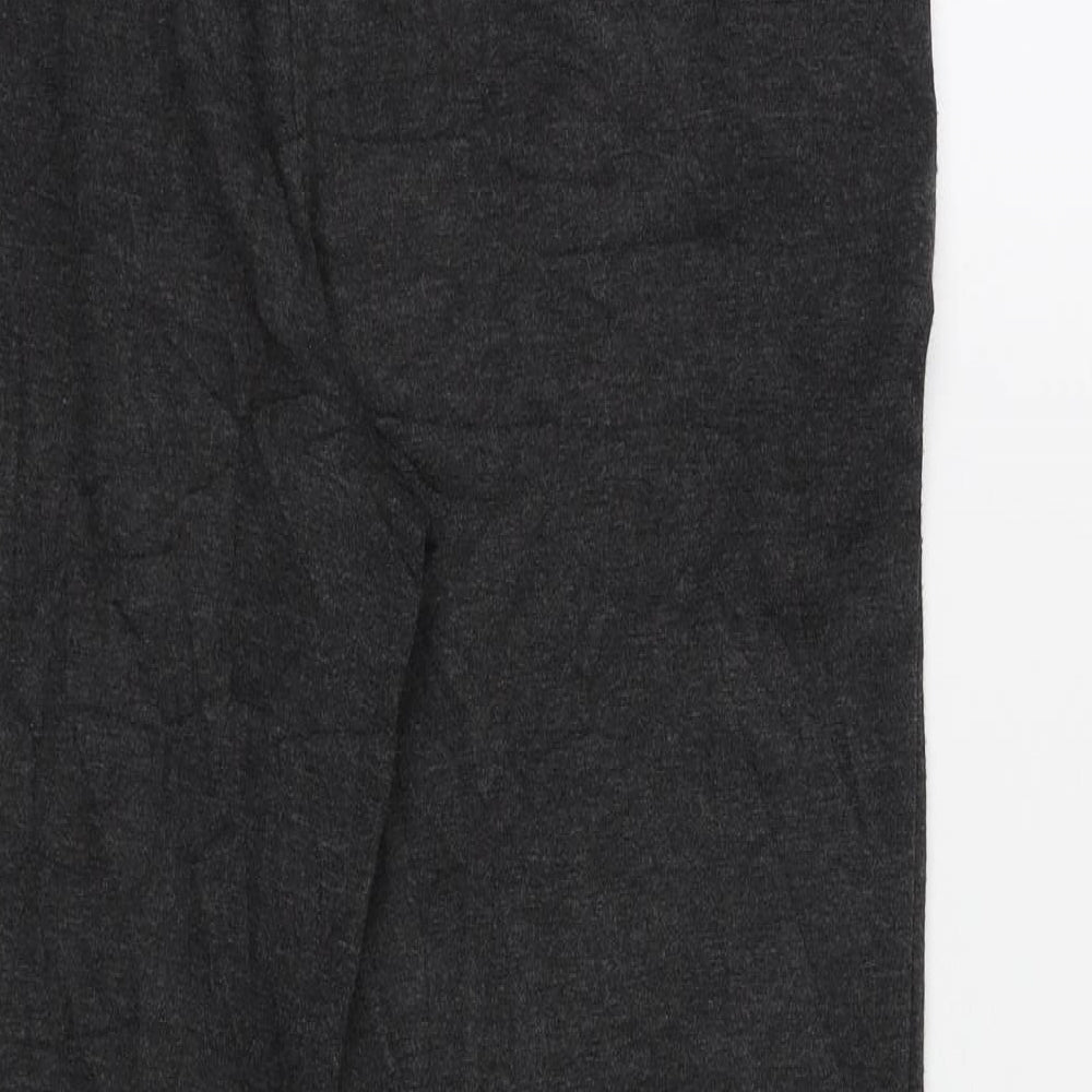 M&S Womens Grey   Jegging Trousers Size 14 L27 in