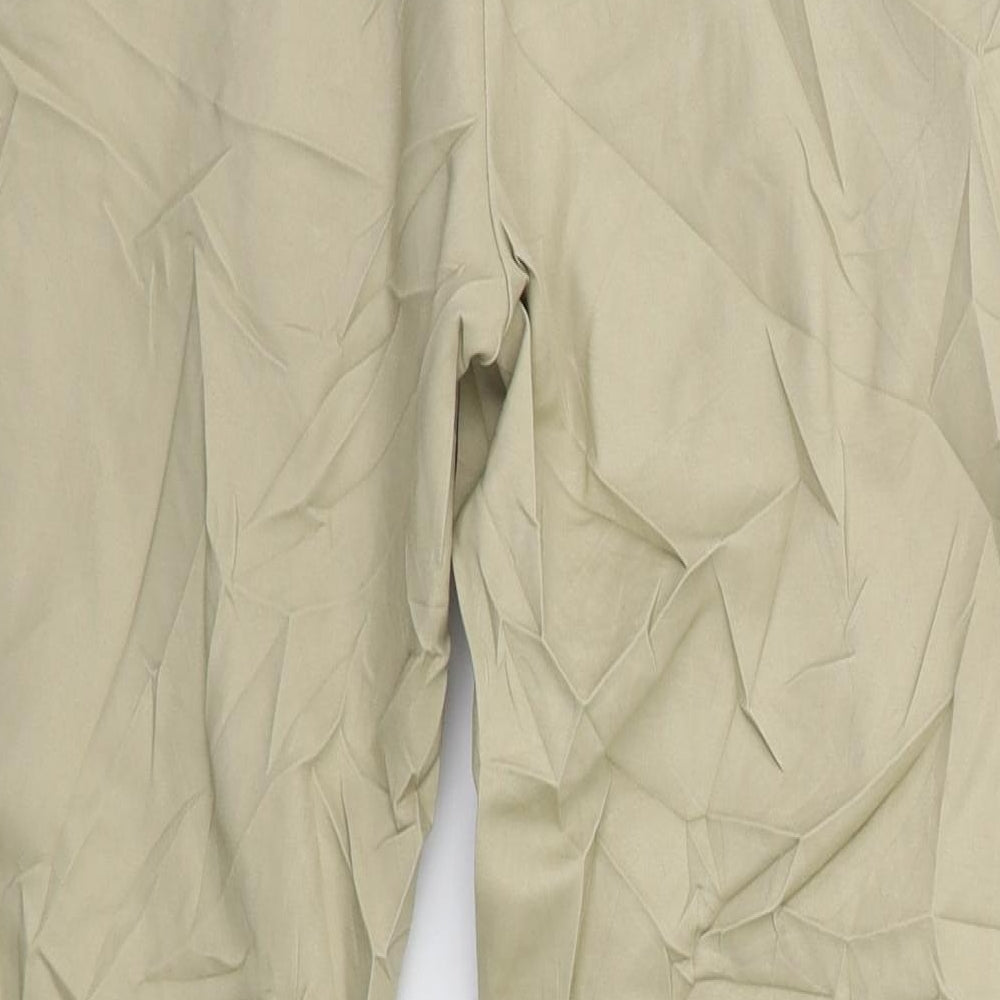 Autograph Womens Beige   Chino Trousers Size 10 L26 in