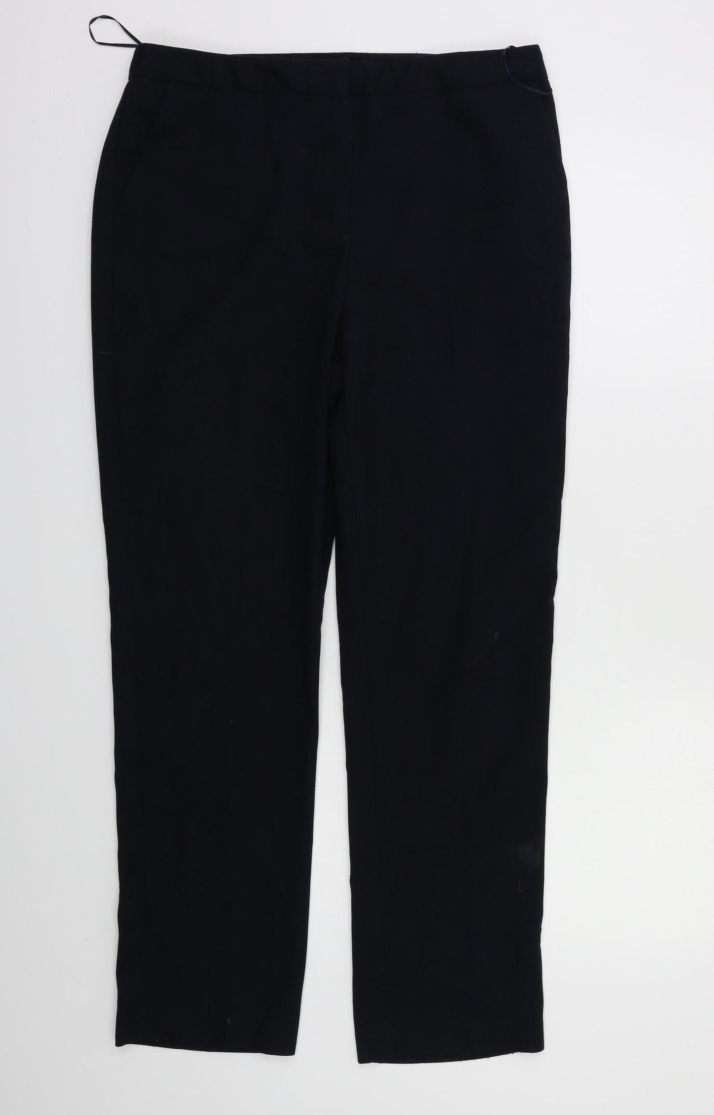 Papaya Womens Blue   Trousers  Size 12 L26 in