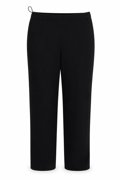 Front view of Papaya women’s blue trousers, size UK 12, 26-inch leg