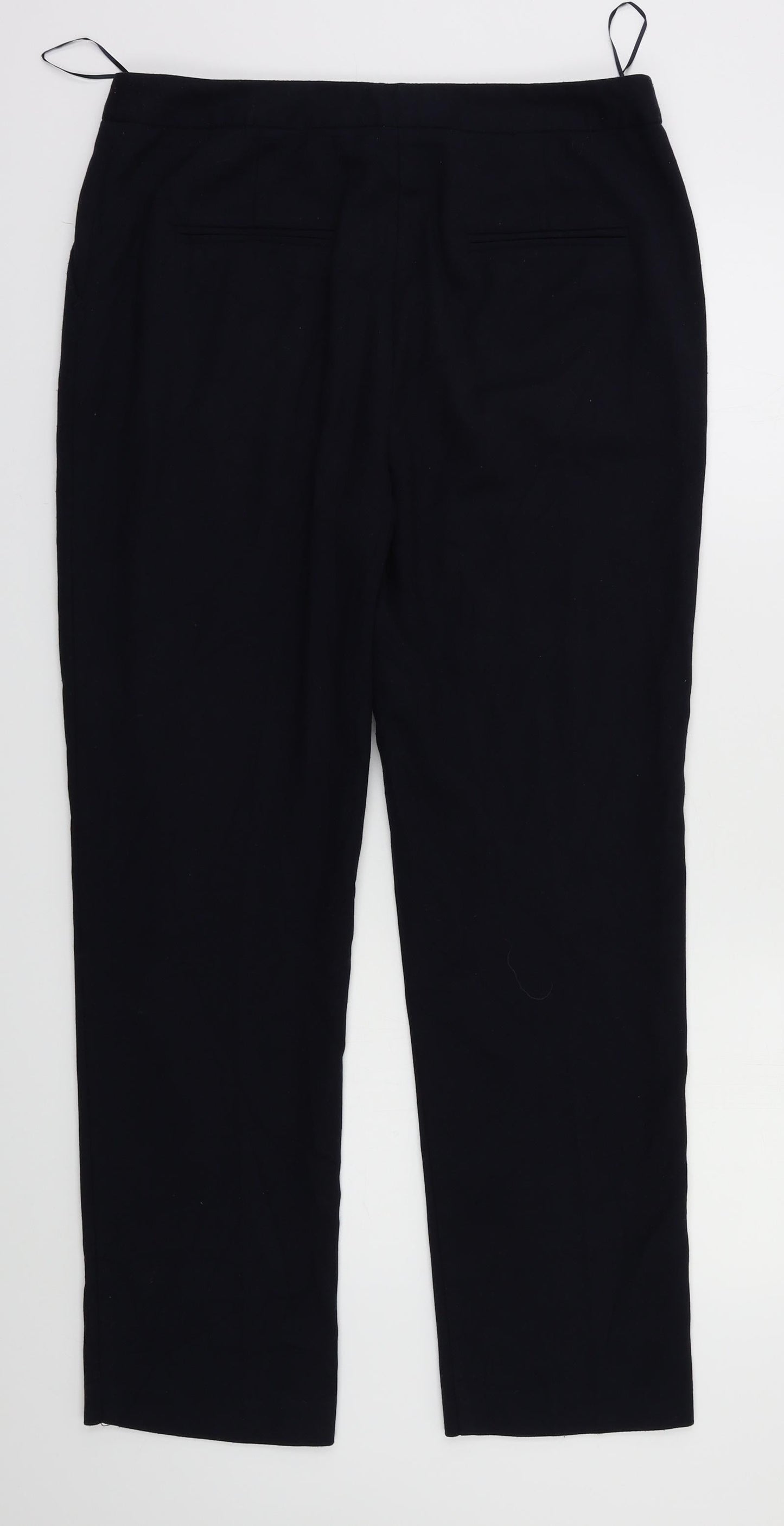 Papaya Womens Blue   Trousers  Size 12 L26 in