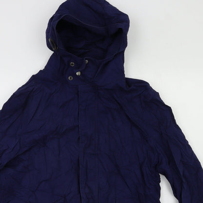 Preworn Womens Blue   Parka Jacket Size M