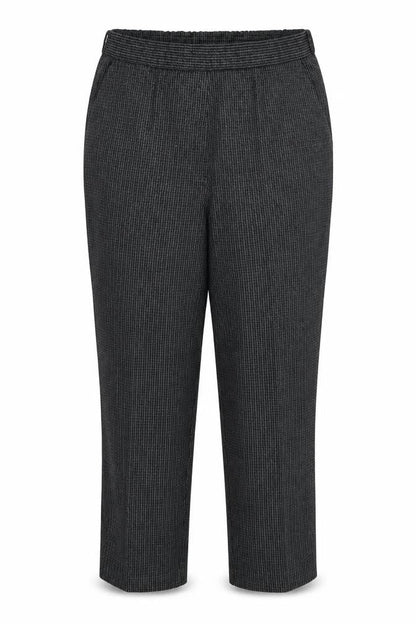Preworn Womens Grey Check  Trousers  Size 18 L23 in