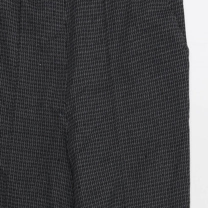 Preworn Womens Grey Check  Trousers  Size 18 L23 in