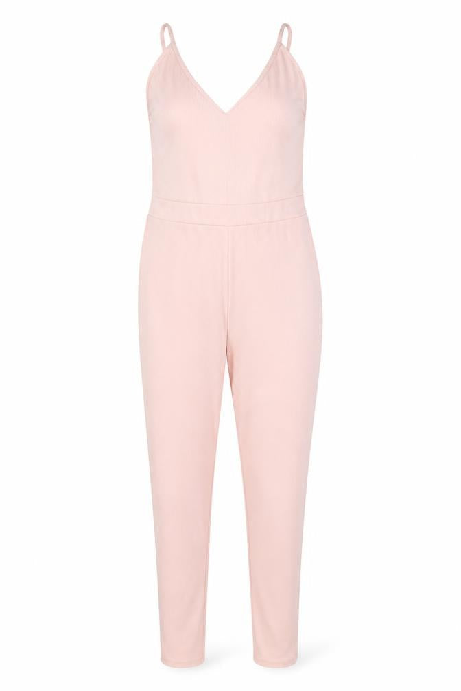 Giorgia Womens Pink Striped  Trousers One-Piece Size M