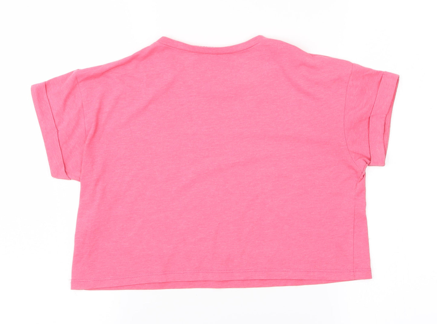 Atmosphere Womens Pink   Cropped T-Shirt Size 6  - Crop Top