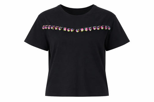 Primark Womens Black   Basic T-Shirt Size 4