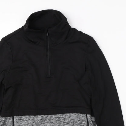 River Island Womens Black   Full Zip Jumper Size 8