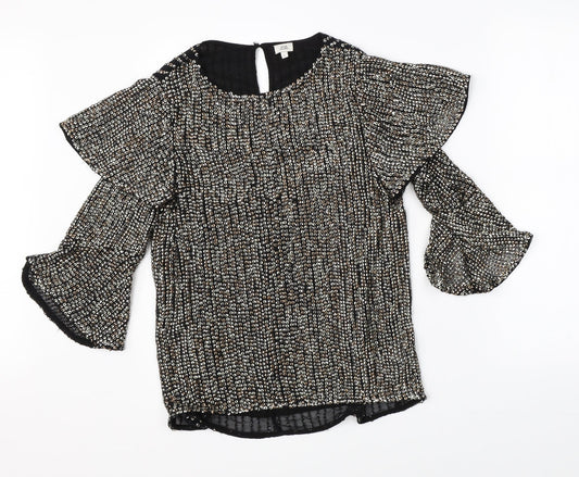 River Island Womens Black   Basic Blouse Size 8