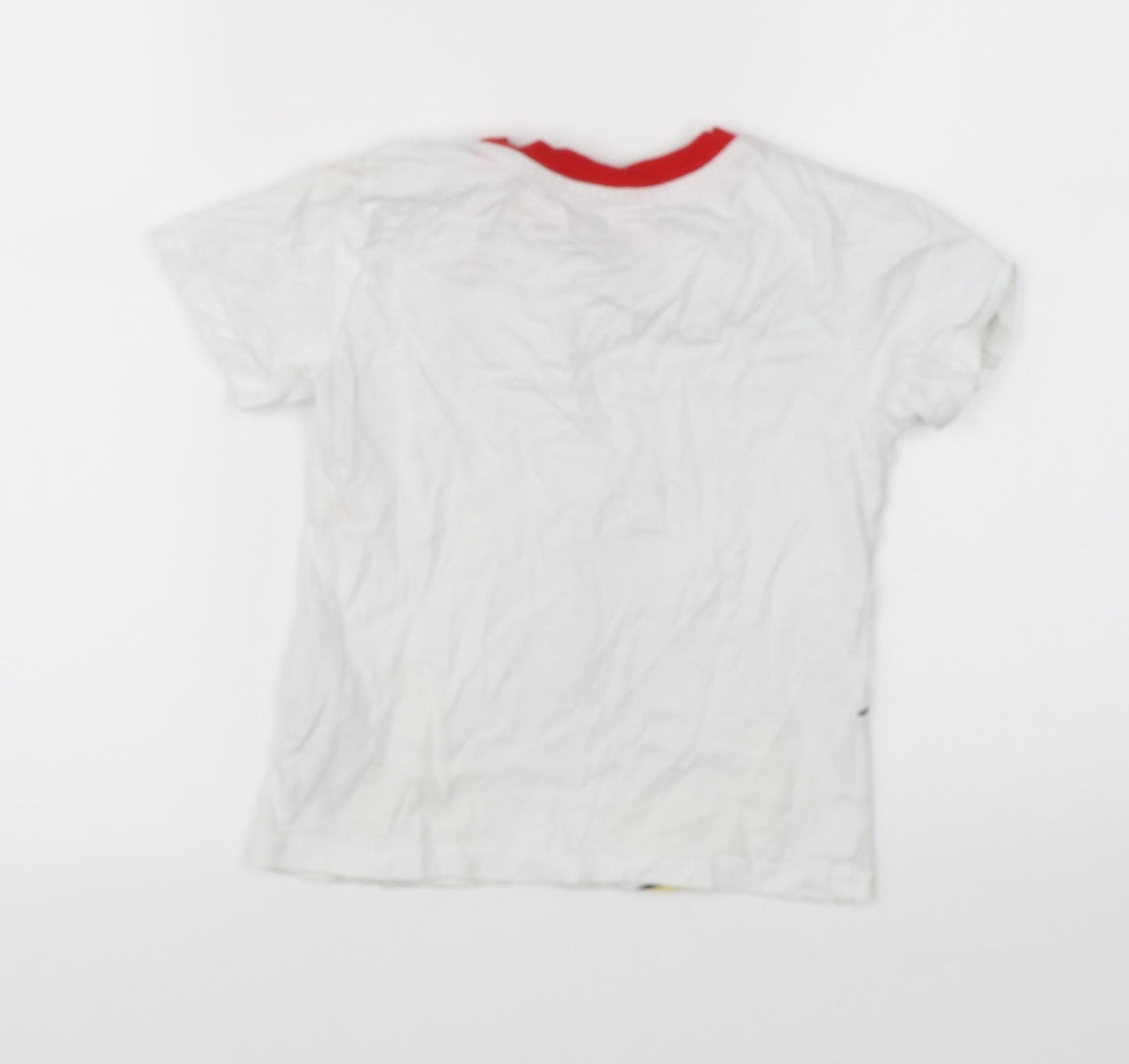 Disney Boys White   Basic T-Shirt Size 3 Years  - disney paris mickey mouse
