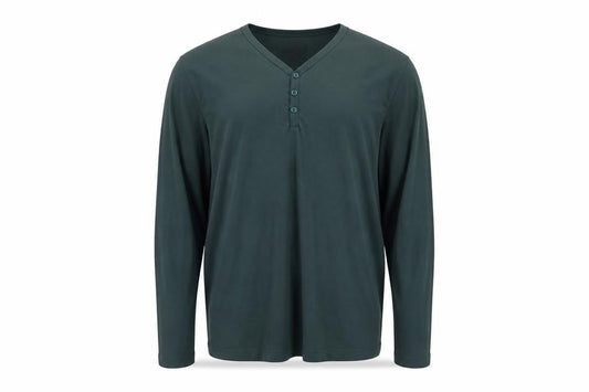 Burton Mens Green   Henley Jumper Size XL