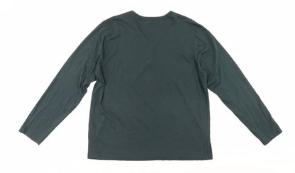 Burton Mens Green   Henley Jumper Size XL