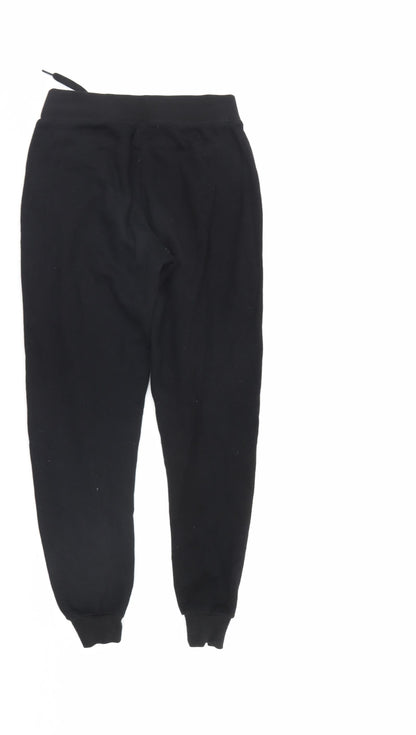 New Look Womens Black   Sweatpants Trousers Size 6 L27 in