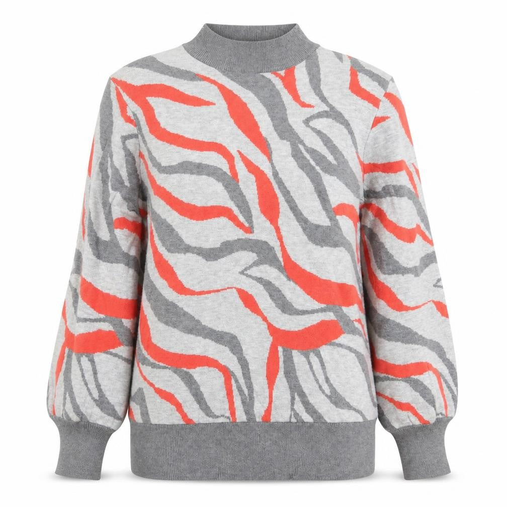 Preworn Womens Grey  Knit Pullover Jumper Size M