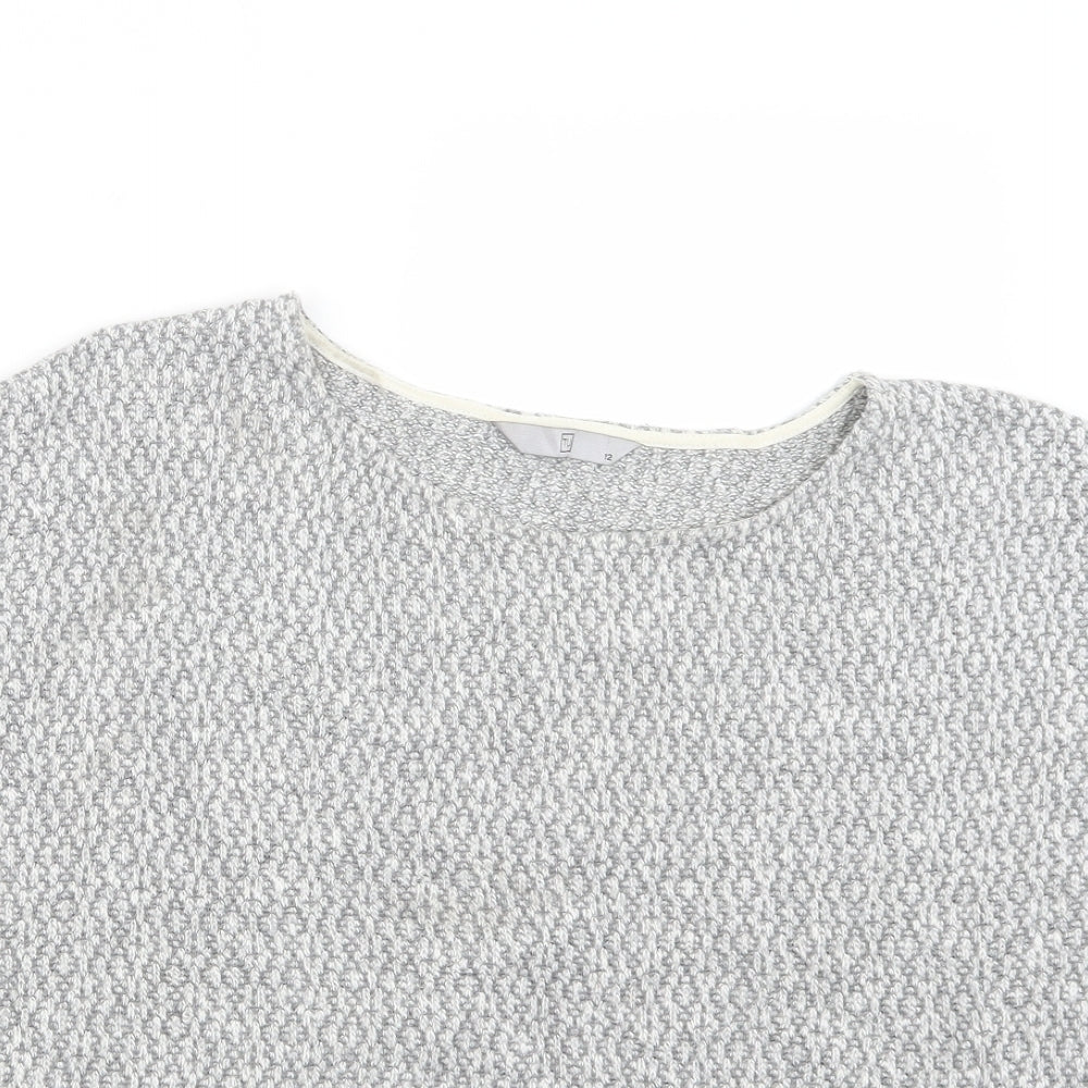 TU Womens Grey   Pullover Jumper Size 12