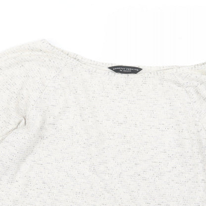 Dorothy Perkins Womens Beige  Knit Pullover Jumper Size 8