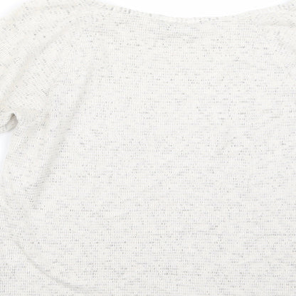 Dorothy Perkins Womens Beige  Knit Pullover Jumper Size 8