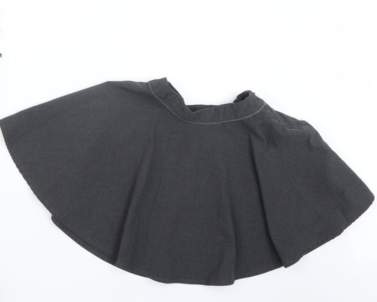 Marks and Spencer Girls Grey   A-Line Skirt Size 7-8 Years