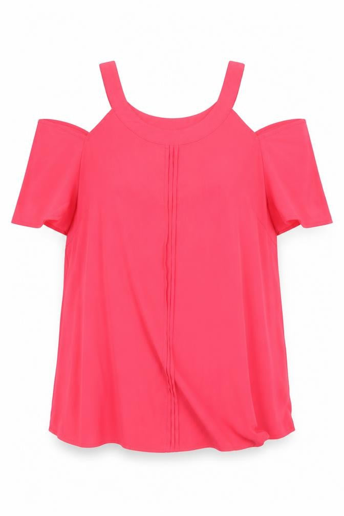 Avon Womens Pink   Basic Blouse Size 14
